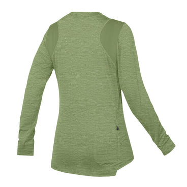 Women's SingleTrack L/S Jersey - Machair Green