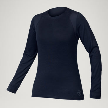 Women's SingleTrack L/S Jersey - Midnight Navy