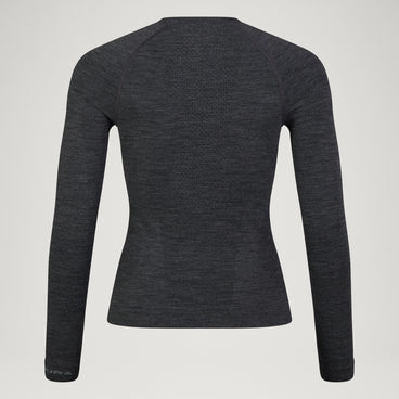 Women's BaaBaa Pro L/S Base Layer Top - Grey