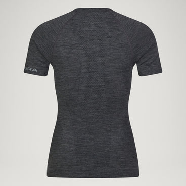 Women's BaaBaa Pro S/S Base Layer Top - Grey
