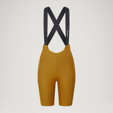 Women's AllTrack Ride Bib Shorts - Trail Bronze
