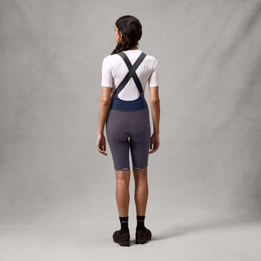 Women's AllTrack Ride Bib Shorts - Carbon Grey