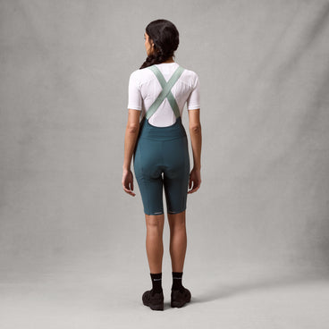 Women's AllTrack Ride Bib Shorts - Teal