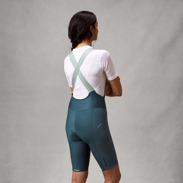 Women's AllTrack Ride Bib Shorts - Teal