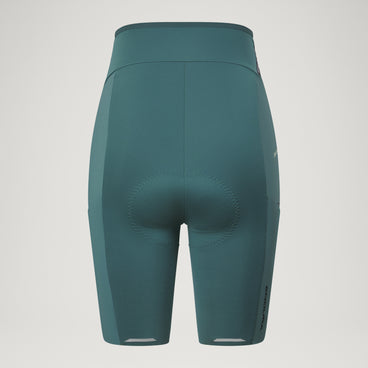 Women's AllTrack Ride Waist Shorts - Teal