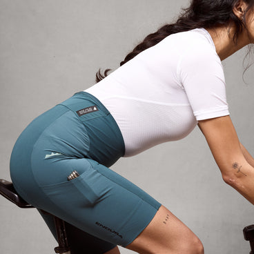 Women's AllTrack Ride Waist Shorts - Teal