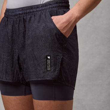 Women's AllTrack Lite Lined Shorts - Carbon Grey