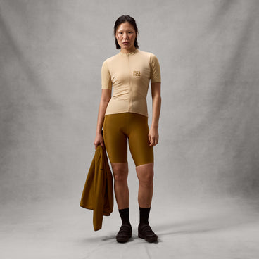 Women's AllTrack Ride S/S Jersey - Sand