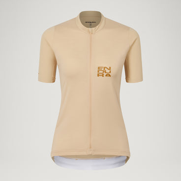 Women's AllTrack Ride S/S Jersey - Sand