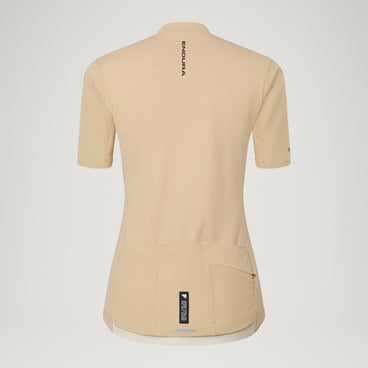 Women's AllTrack Ride S/S Jersey - Sand