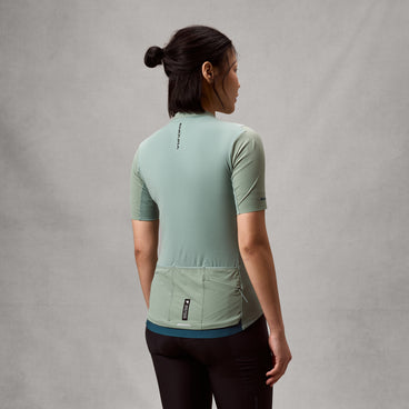 Women's AllTrack Ride S/S Jersey - Sage Green