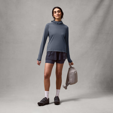 Women's AllTrack Rout Scuba Hoodie - Carbon Grey