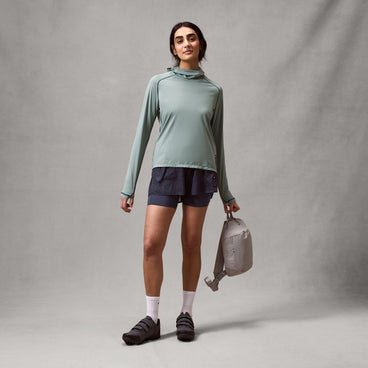 Women's AllTrack Rout Scuba Hoodie - Sage Green