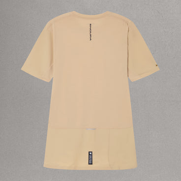 Women's AllTrack Ride S/S Tech Tee - Sand