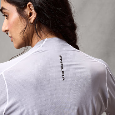 Women's AllTrack Rout L/S Tech Tee - Aluminium