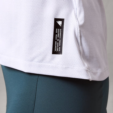 Women's AllTrack Rout L/S Tech Tee - White