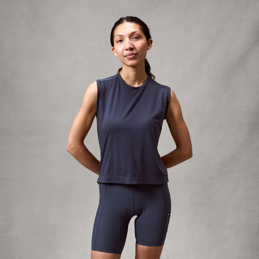 Women's Loop Tech Tank - Carbon Grey