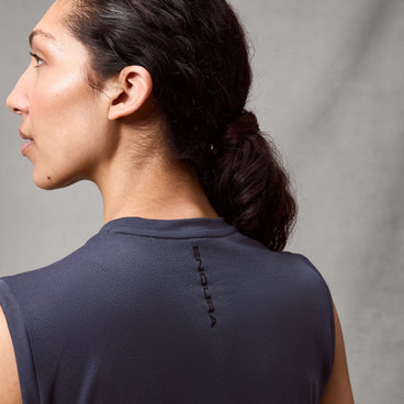 Women's Loop Tech Tank - Carbon Grey