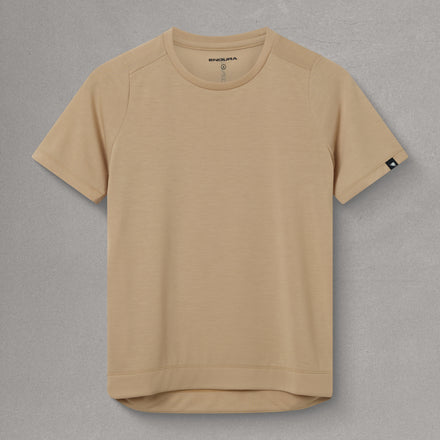 Women's Loop S/S Tech Tee - Sand