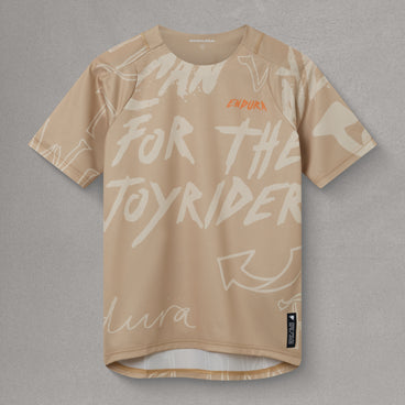 Women's SingleTrack S/S Print Tee - Sand