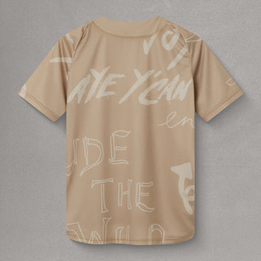 Women's SingleTrack S/S Print Tee - Sand
