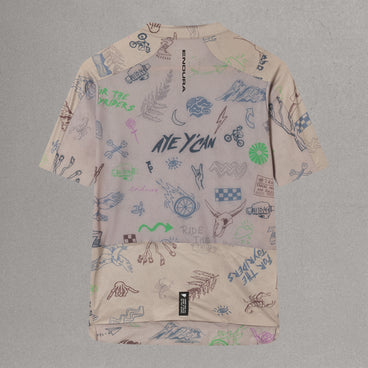 Women's Pro SL S/S Print Jersey - Titanium