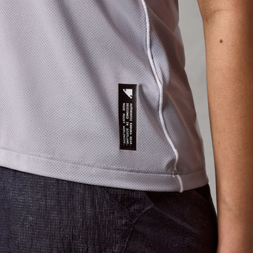 Women's AllTrack Rout S/S Tech Tee - Aluminium