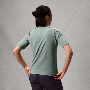 Women's AllTrack Rout S/S Tech Tee - Sage Green