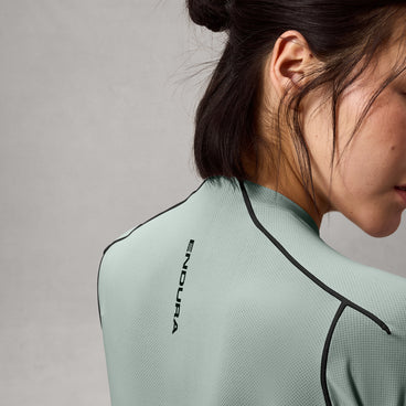 Women's AllTrack Rout S/S Tech Tee - Sage Green