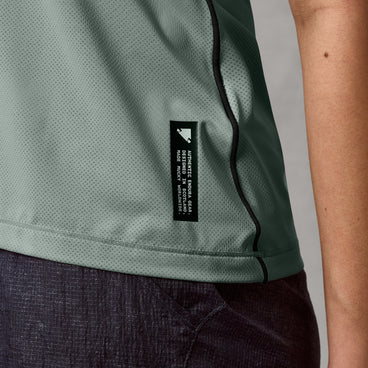 Women's AllTrack Rout S/S Tech Tee - Sage Green