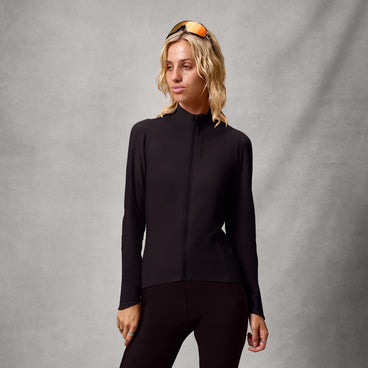 Women's Loop Ride L/S Jersey - Black