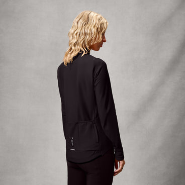 Women's Loop Ride L/S Jersey - Black