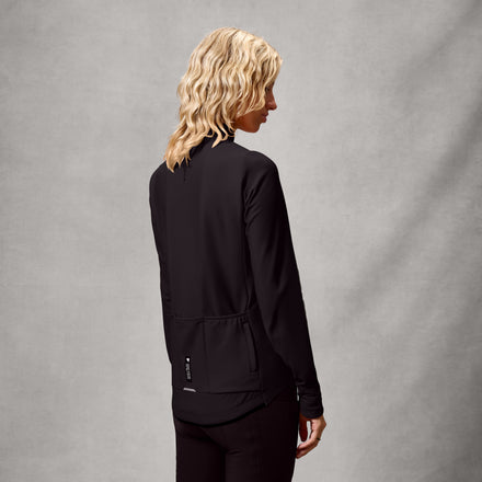 Women's Loop Ride L/S Jersey - Black