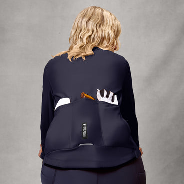 Women's Loop Ride L/S Jersey - Midnight Navy