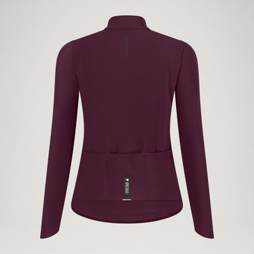 Women's Loop Ride L/S Jersey - Black Cherry
