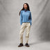 Women's AllTrack Rout Fleece - Storm Blue