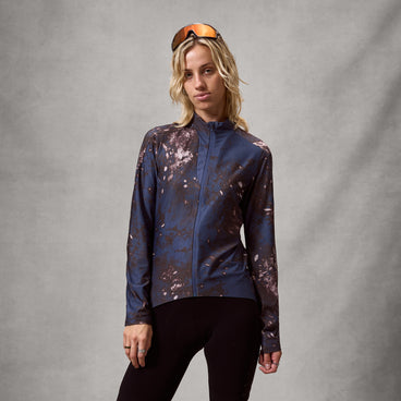 Women's AllTrack Race Roubaix Jersey - Indigo Rock