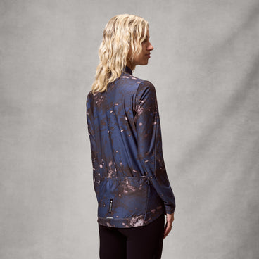 Women's AllTrack Race Roubaix Jersey - Indigo Rock
