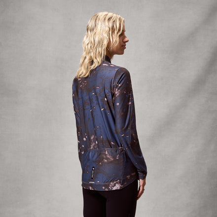 Women's AllTrack Race Roubaix Jersey - Indigo Rock