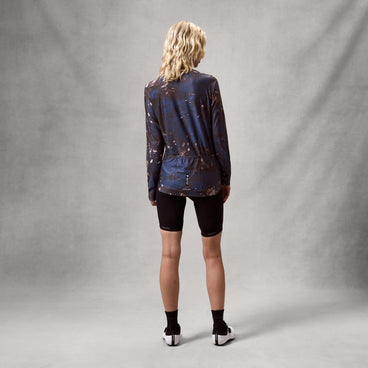 Women's AllTrack Race Roubaix Jersey - Indigo Rock