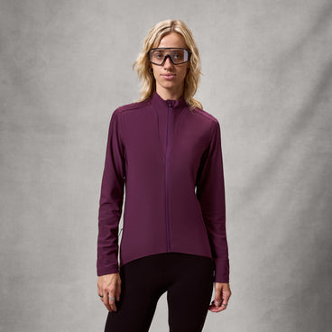Women's AllTrack Race Roubaix Jersey - Black Cherry