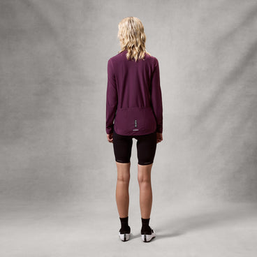 Women's AllTrack Race Roubaix Jersey - Black Cherry