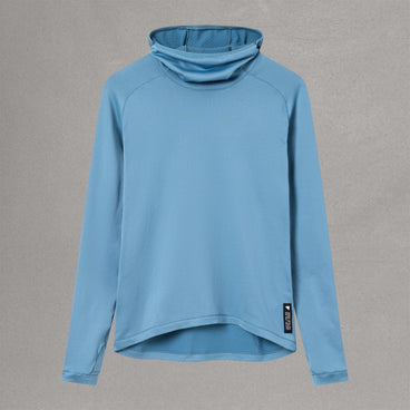 Women's AllTrack Rout Scuba Hoodie Fleece - Storm Blue
