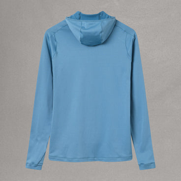 Women's AllTrack Rout Scuba Hoodie Fleece - Storm Blue