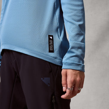 Women's AllTrack Rout Scuba Hoodie Fleece - Storm Blue