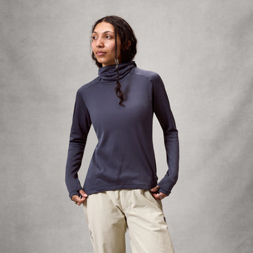 Women's AllTrack Rout Scuba Hoodie Fleece - Carbon Grey