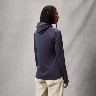 Women's AllTrack Rout Scuba Hoodie Fleece - Carbon Grey