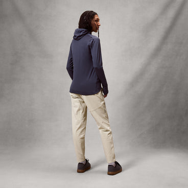 Women's AllTrack Rout Scuba Hoodie Fleece - Carbon Grey