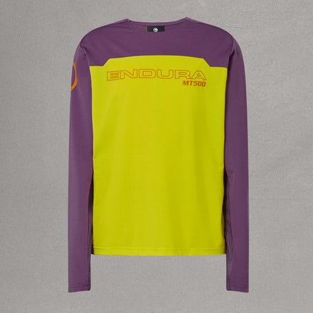 Kids MT500 Burner L/S Jersey - Endura Citrus
