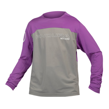 Kids MT500 Burner L/S Jersey - Thistle